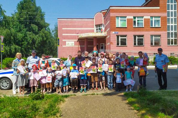 Акция, посвященная безопасности дорожного движения
