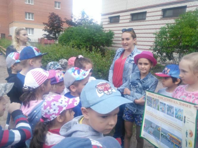 Акция «Мы за безопасность на дороге»