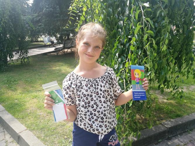 В Калининграде сотрудники Госавтоинспекции провели акцию «Юный пешеход»