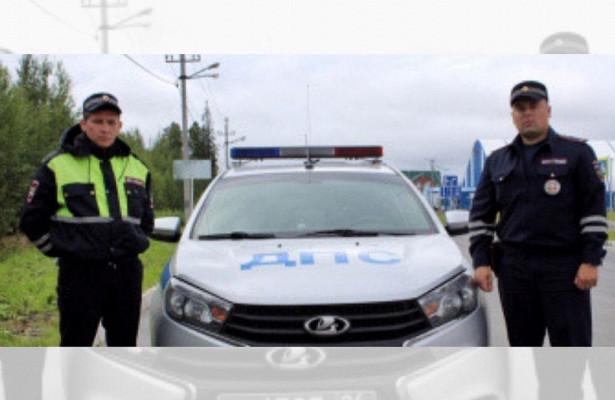 В Нягани автоинспектор вынес спящих детей из полыхающего дома