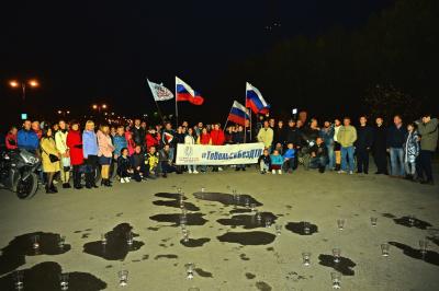 В День памяти погибших мотоциклистов тюменские мотоклубы выступили за жизнь на дорогах