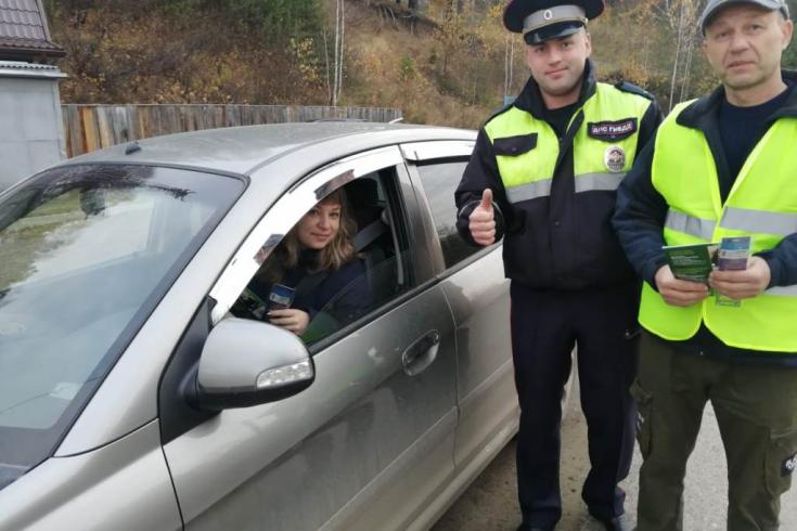 В Томской области общественники приняли участие в совместном рейде, проводимом отделом Госавтоинспекции