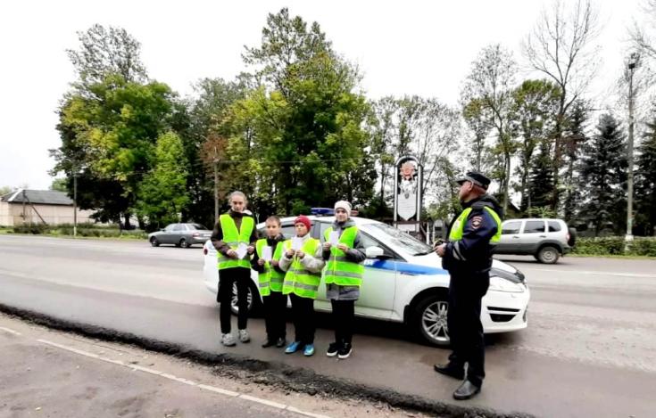 В Невельском районе Псковской области состоялась акция ГИБДД «Внимание- школьник!»