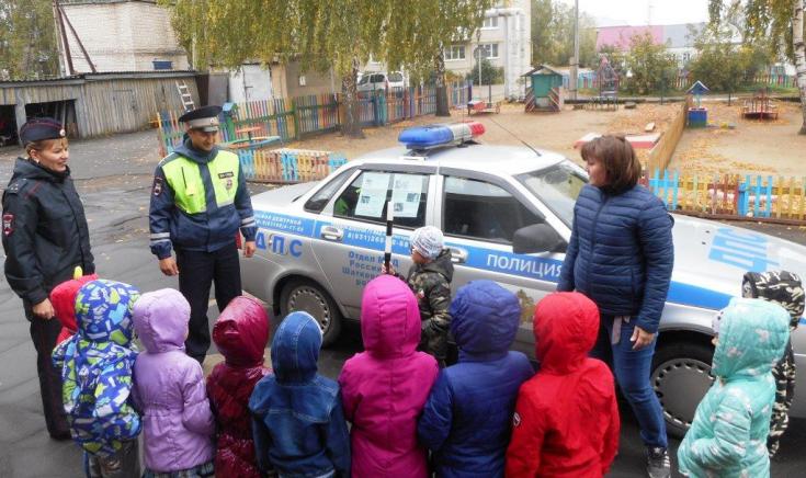 В Нижегородской области полицейские провели акцию «Юный инспектор ГИБДД»