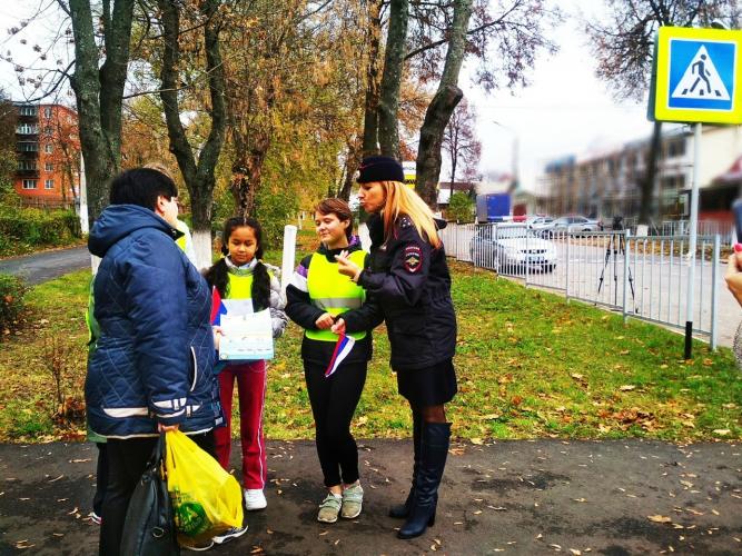 Сотрудники курской Госавтоинспекции на территории области проводят профилактическое мероприятие «Внимание, пешеход!»