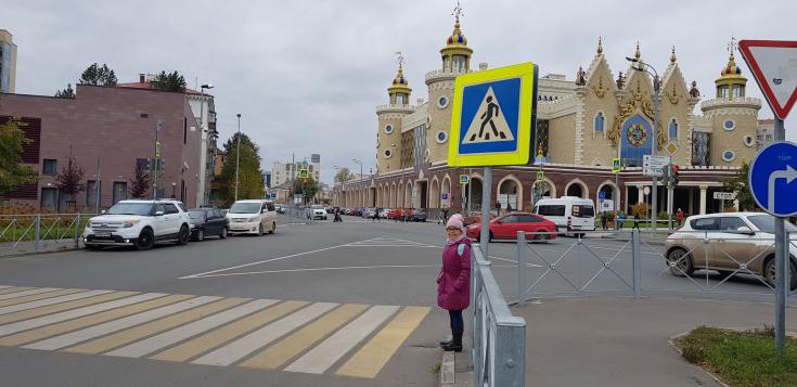 Знак "Пешеходный переход"