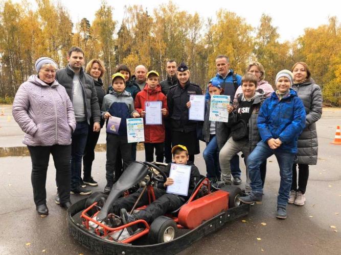 В Подмосковье юные картенгисты во время соревновательного процесса продемонстрировали свои знания в области дорожного движения
