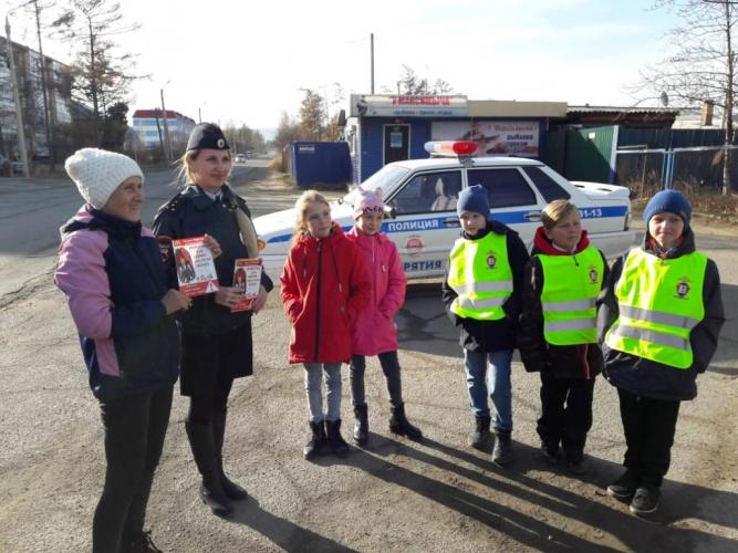 В Северобайкальском районе сотрудники ГИБДД провели акцию «Пристегнись!»