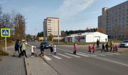 Госавтоинспекция Ярцево провела экскурсию «Я – пешеход»