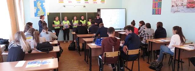 В Чебулинском районе полицейские и ЮИДовцы провели акцию «Будь в безопасности» Октябрь, 29  00:00