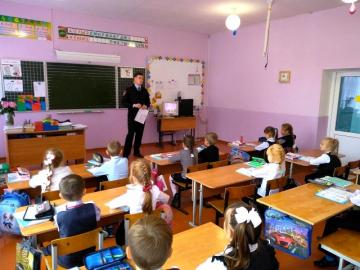 Школьников Кубани обучают безопасным дорожным ориентирам