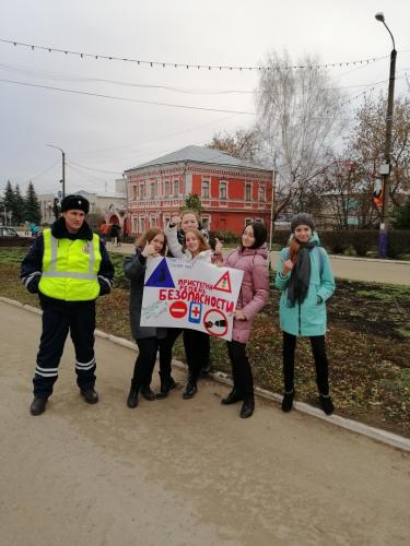 Княгининские госавтоинспекторы Нижегородской области провели профилактическую акцию «Пристегни ремень безопасности»