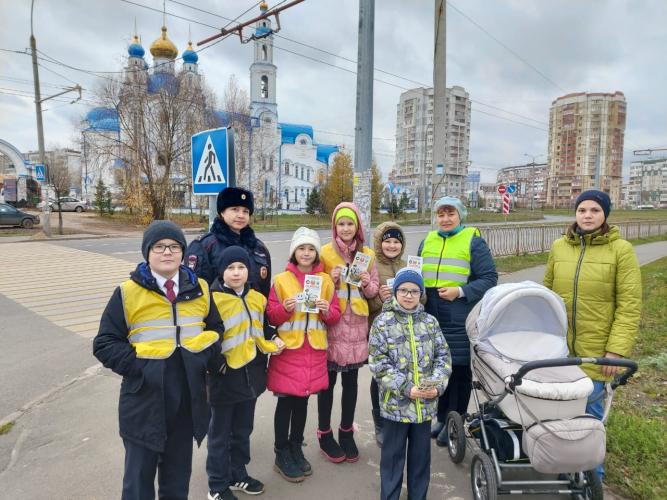 В Татарстане «ЮИДовский десант» провел ликбез для пешеходов и водителей