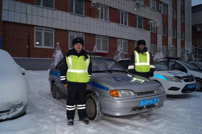 Томич поблагодарил автоинспекторов за оперативную помощь