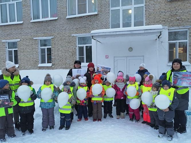 В Томской области дошкольники обратились к родителям с призывом беречь детские жизни