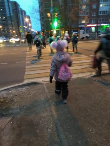 Перехожу дорогу только на зеленый свет и по пешеходному переходу!!!