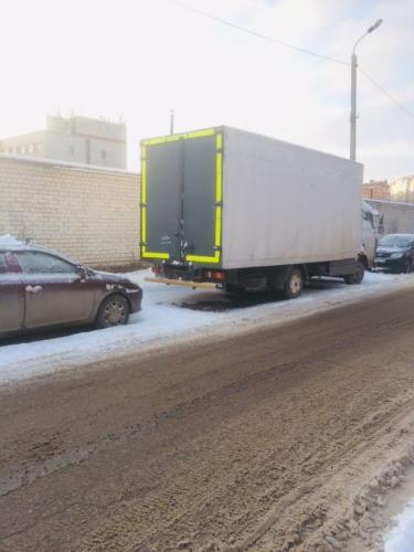 Даже машины со световозвращающими элементами