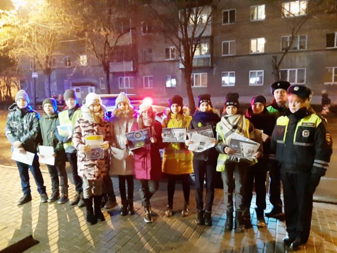 Сегодня в Великих Луках прошла акция «Водители, берегите детей!»