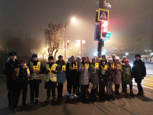 В Смоленске прошла профилактическая акция «Стань ярче! Стань заметнее!»