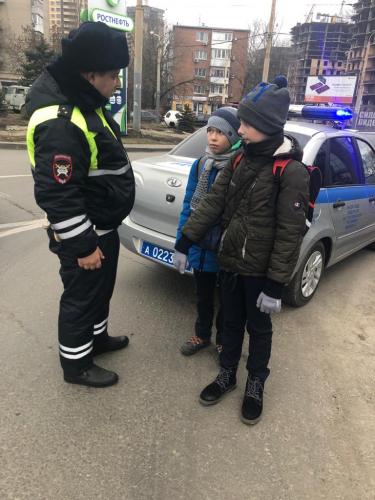 Инспекторы ГИБДД проводят профилактический рейд «Пешеход» в Донской столице