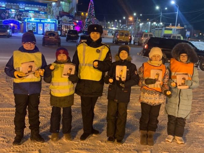 Сотрудники Госавтоинспекции города Салехард провели акцию по профилактике нетрезвого вождения автомобиля