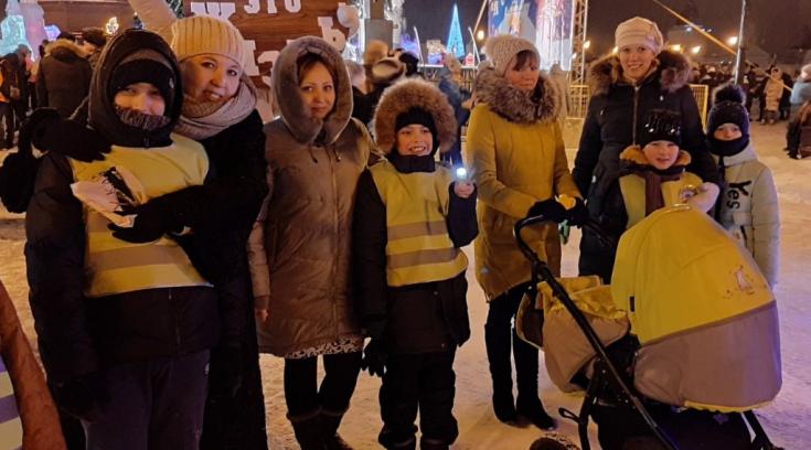 «Светящийся десант» высадился у тюменских ледовых городков