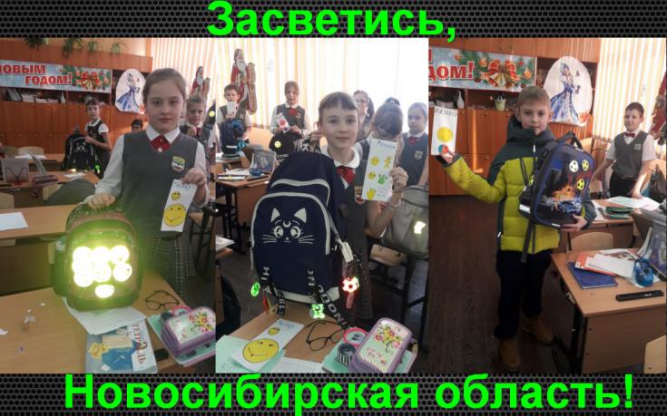 В Новосибирской области ЮИДовцы и родительская общественность призвали пешеходов к использованию световозвращателей
