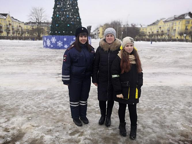 Сотрудники ГИБДД города Череповца провели акцию «Безопасные каникулы»
