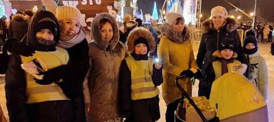 «Светящийся десант» высадился у тюменских ледовых городков