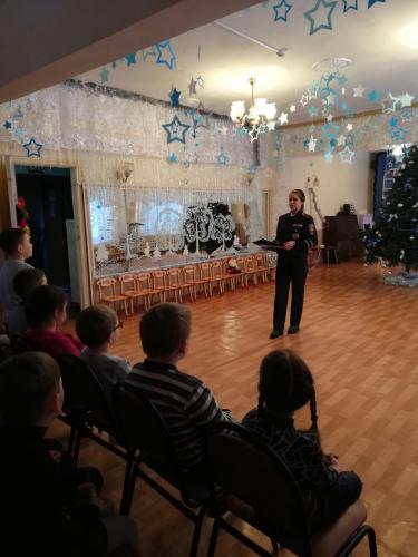 «Акция ГИБДД «Безопасность детства» в Касимове». Сотрудник ГИБДД посетил воспитанников детского сада