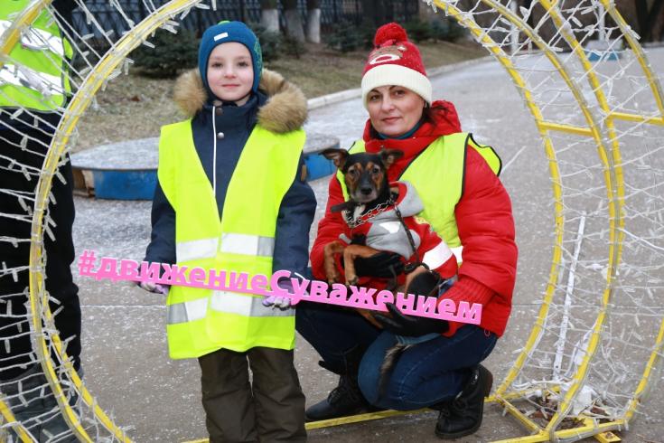 Подмосковный городской парк стал площадкой популяризации световозвращающих элементов