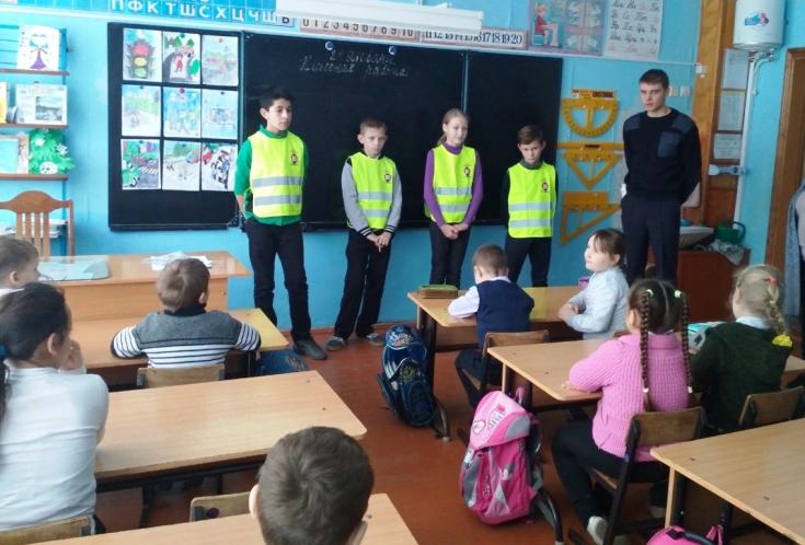 В Малоархангельском районе полицейские провели со школьниками профилактическое мероприятие