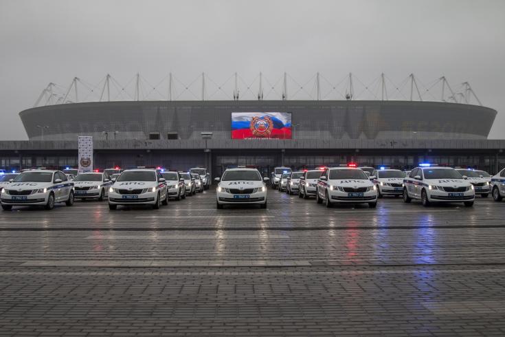 Автопарк полиции Ростовской области пополнился новым транспортом