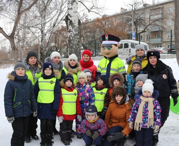 В Свердловской области во Всемирный день снега прошли игровые программы по безопасности дорожного движения
