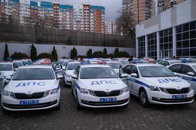 В Госавтоинспекции Краснодарского края состоялось торжественное вручение служебных автомобилей инспекторам ДПС региона