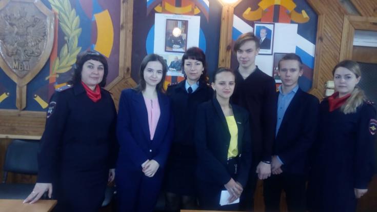 Школьники Западной Двины побывали на экскурсии в отделе полиции 24 Января 10:57
