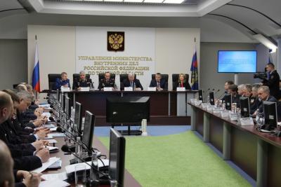 Руководитель российской Госавтоинспекции принял участие в расширенном заседании коллегии УМВД России по Томской области