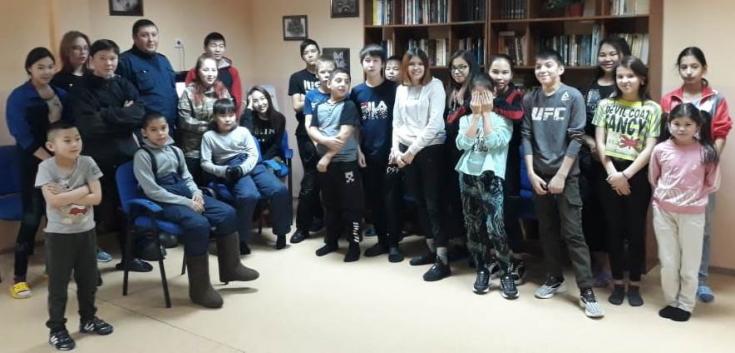 В отдалённом посёлке Таймыра госавтоинспекторы провели лекции с учащимися школы-интернат