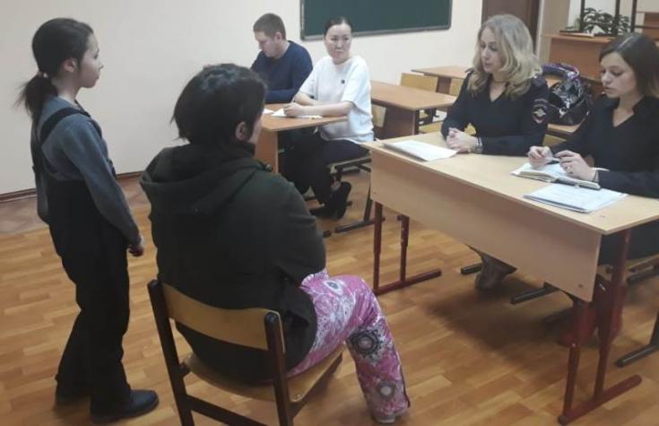 На севере Красноярского края госавтоинспекторы проводят советы профилактики с нарушителями дорожных правил