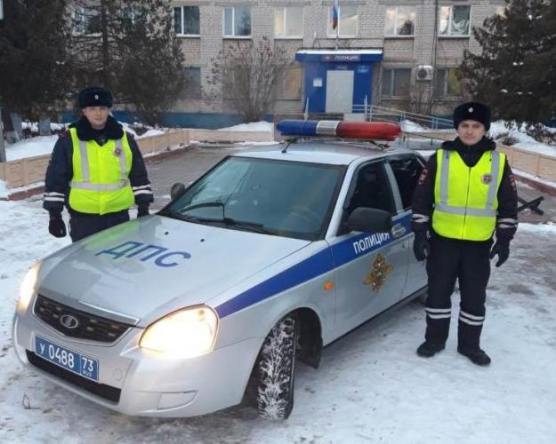 Автоледи поблагодарила региональных автоинспекторов за оказанную помощь