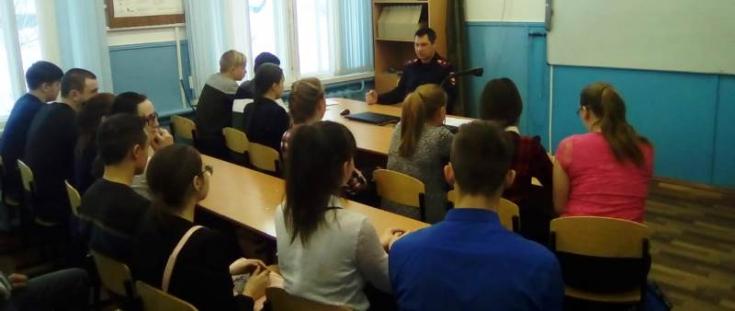 Начальник енисейской Госавтоинспекции посетил удаленные сельские школы