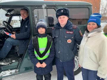 Салехардская Гоставтоинспекция провела профилактическую акцию с ЮИД