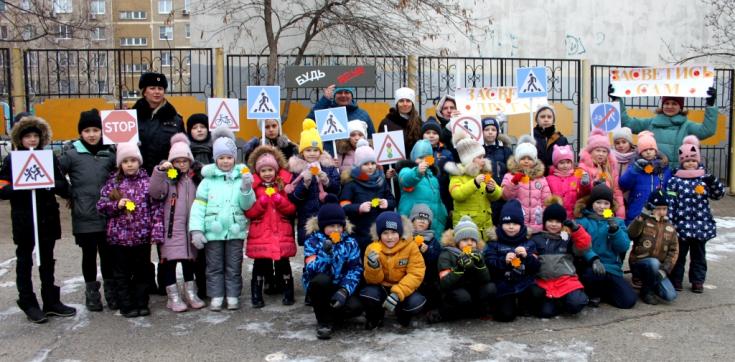 В Белгородской области старшеклассники обучают дошкольников основам дорожной безопасности
