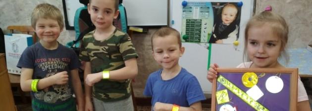 В селах Карелии дошкольники осваивают дорожную науку