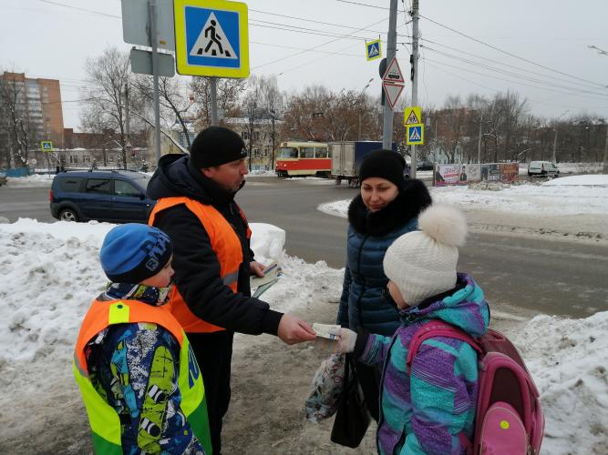 В январе 2020 года в Ижевске произошло почти 30 ДТП с участием пешеходов