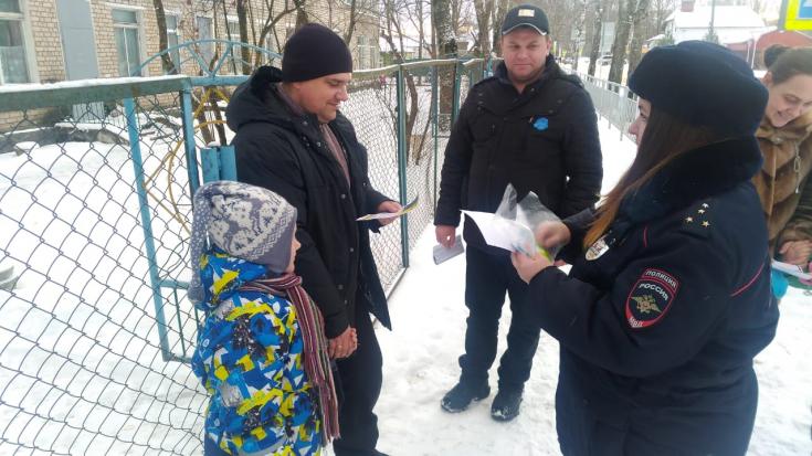 Автоинспекторы Кимрского района провели акцию «Пешеход, будь в безопасности!»