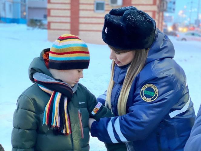 В Татарстане сотрудники ГИБДД совместно с представители ЮИД провели ликбез для водителей и пешеходов