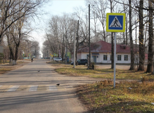 Из-за неустановленных дорожных знаков дети из школы в Октябрьском районе подвергаются опасности