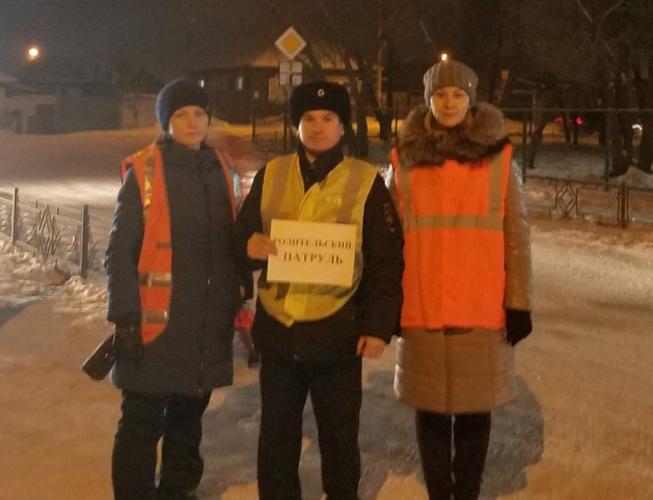«Родительский патруль» снова вышел на дороги города Минусинска