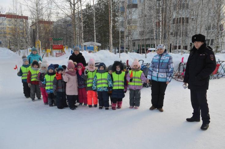 В Югре продолжаются мероприятия по популяризации световозвращающих элементов